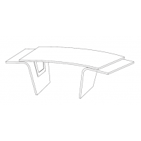 Закругленный стол (тип D)