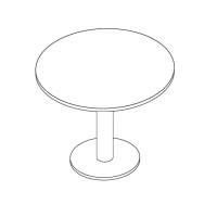 Переговорный стол круглый