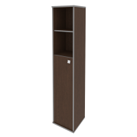 Шкаф высокий узкий левый/правый (1 средняя дверь ЛДСП) Л.СУ-1.6Л/Пр