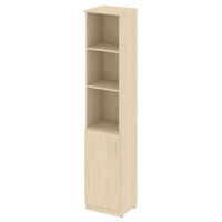 Шкаф высокий узкий (1 низкая дверь ЛДСП) В.СУ-1.1 