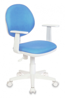 Кресло детское Бюрократ CH-W356AXSN  крестовина  пластик белый